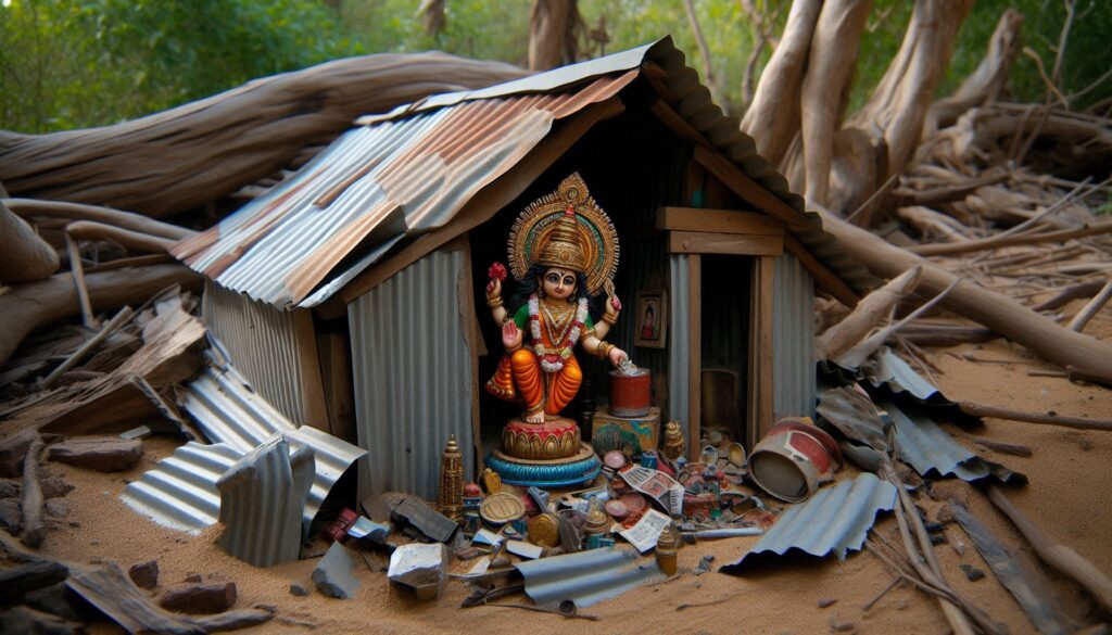 Attack on Hindu Temple